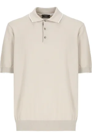 PESERICO SIGN Top, Herre, , M, Bomuld, Bomuldspolo med Krave