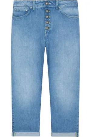 Dondup Jeans, Dame, Blå, W25, Smykkede Bukser