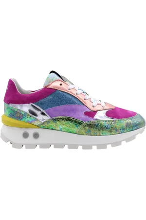 Floris van Bommel Sko, Dame, Flerfarvet, 37 EU, Uld, Dworp Sneaker
