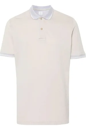 ELEVENTY Top, Herre, , 3XL, Bomuld, Stribedetalje Polo Skjorte