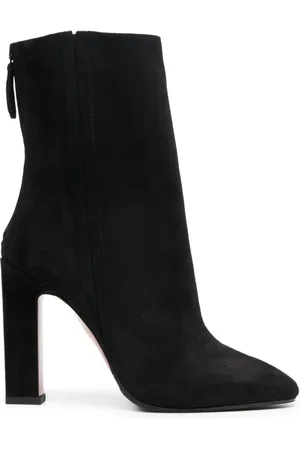 Aquazzura Sko, Dame, Sort, 40 1/2 EU, High Støvler