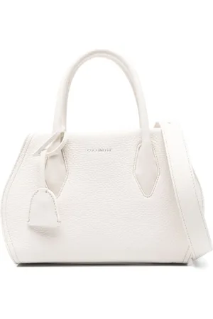 Coccinelle Taske, Dame, Hvid, ONE SIZE, Uld, Hvid Top Lynlås Skuldertaske