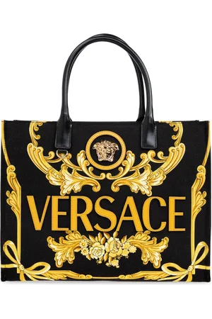VERSACE Taske, Dame, Sort, ONE SIZE, Uld, Shopper type taske