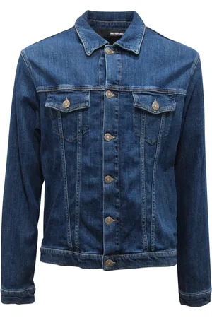 Imperial Jakke, Herre, Blå, L, Denim, Denim jakke lavet i Italien
