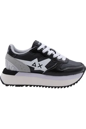 sun68 Sko, Dame, Sort, 38 EU, Dalmatian Sneaker Sko