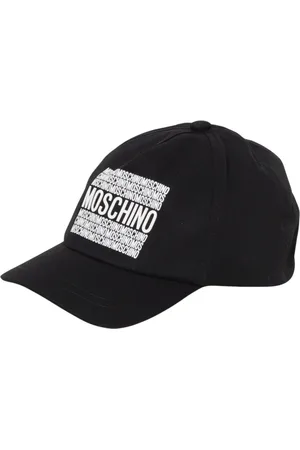 Moschino Tilbehør, unisex, Sort, 50 CM, Bomuld, Børn Sort Baseball Cap Logo