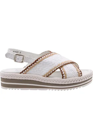 Pon´s quintana Sko, Dame, Hvid, 38 EU, Uld, Vesuvius Stilfulde Sandaler