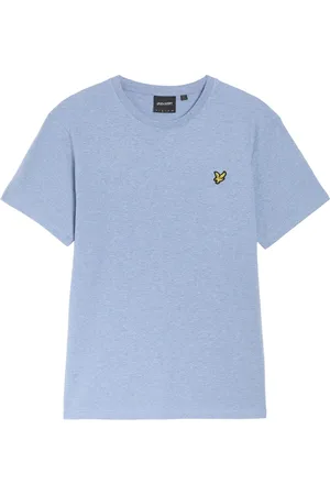 Lyle & Scott Top, Herre, Blå, M, SS T-shirts Heather T-shirt