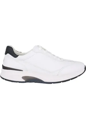 Gabor Sko, Herre, Hvid, 40 EU, Læder, Rullende Sneaker - Hvide Lædersko