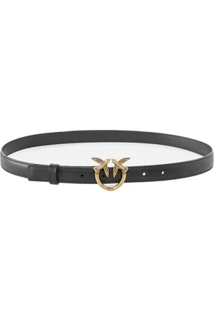 Pinko Tilbehør, Dame, Sort, S, Love Berry H2 Bælte