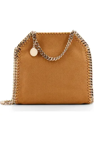 Stella McCartney Taske, Dame, Brun, ONE SIZE, Uld, Vegansk Shaggy Deer Kædetaske Brun