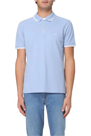 FAY Top, Herre, Blå, L, Lyseblå T-shirts og Polos
