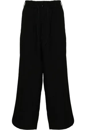 Y-3 Bukser, Herre, Sort, XL, Wide Leg Bukser