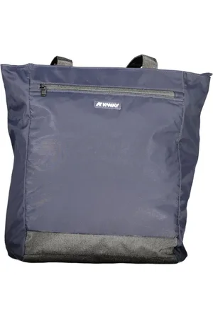 K-Way Taske, Dame, Blå, ONE SIZE, Uld, Polyester Håndtaske med Skulderstropper