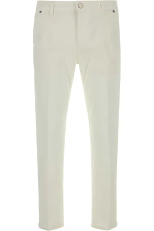 PT Torino Bukser, Herre, Hvid, W30, Denim, Hvid Stretch Denim Jeans