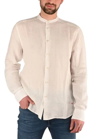 Peuterey Skjorte, Herre, , XL, Linned, Linnedskjorter Iberis