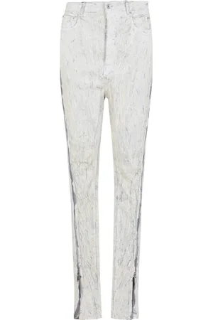 Rick Owens Bukser, Herre, , W31, Gul Banan Print T-shirt