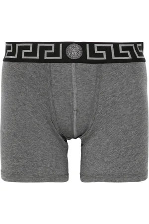 VERSACE Undertøj, Herre, Grå, M, Grå Underbukser til Mænd