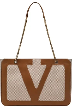 VALENTINO GARAVANI Taske, Dame, Brun, ONE SIZE, Elegant Tote Taske til hverdagsbrug