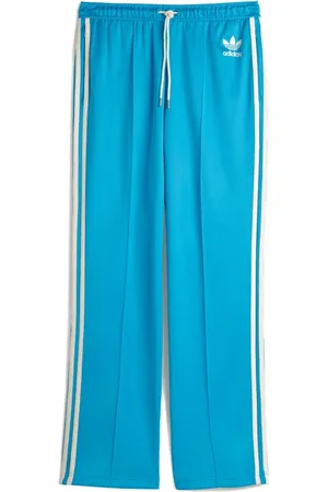 adidas Bukser, Herre, Blå, L, Polyester, Track Pant Shock Cyan Spring 19
