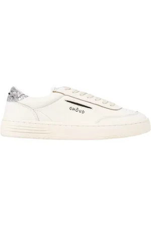 Ghoud Sko, Dame, Hvid, 40 EU, Læder, Hvide Lædersneakers
