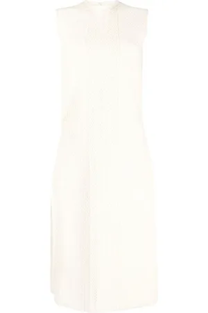 Jil Sander Kjole, Dame, , XL, Bomuld, Midi Kjole til Kvinder