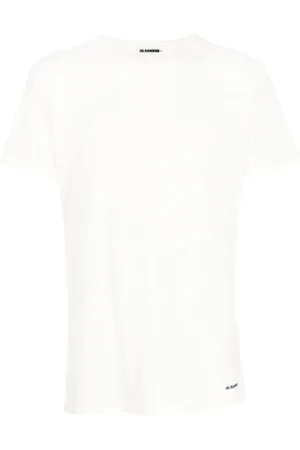 Jil Sander Top, Herre, Hvid, M, Kortærmet T-shirt