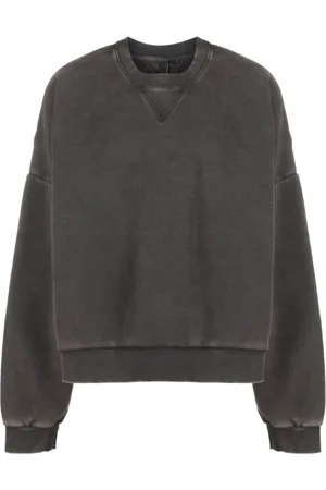 Entire Studios Sweathshirts & Hoodies, Herre, Sort, L, Bomuld, Crew Washed Box Tee
