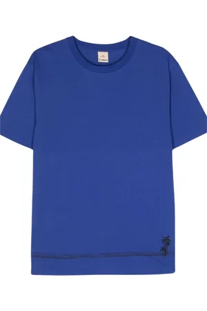 Peuterey Top, Herre, Blå, S, Bomuld, Palm Reg T-Shirt