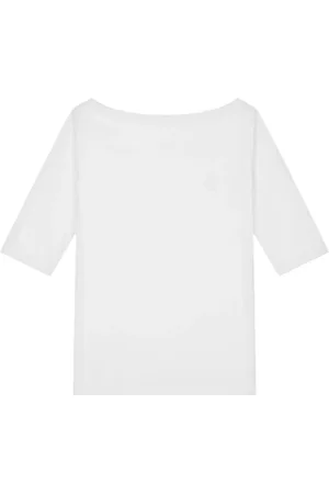 Dondup Top, Dame, Hvid, S, Bomuld, Bomuld Blandet Casual T-shirt