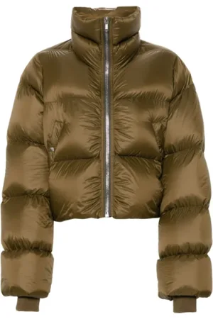 Rick Owens Jakke, Dame, Grøn, L, Uld, Puffer Turtle Jakke