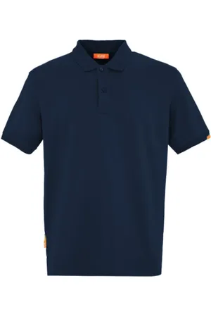 sunseeker Top, Herre, Blå, XL, Bomuld, Blå Bomuldspolo Skjorte