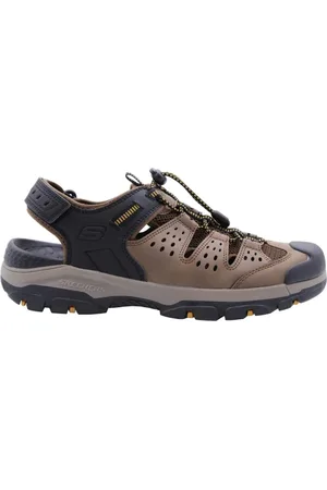 Skechers Sko, Herre, Brun, 40 EU, Lieuwe Sandal