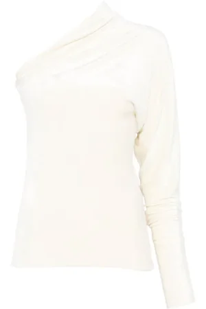 Rick Owens Bluser & Skjorter, Dame, Hvid, M, Hamp, Champagne Top