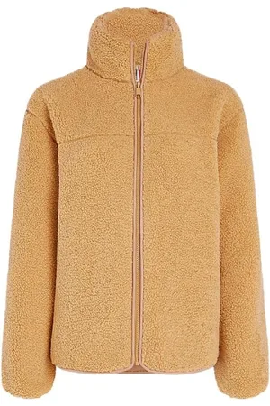 Tommy Hilfiger Jakke, Herre, Brun, S, Teddy Zip Up Jacket