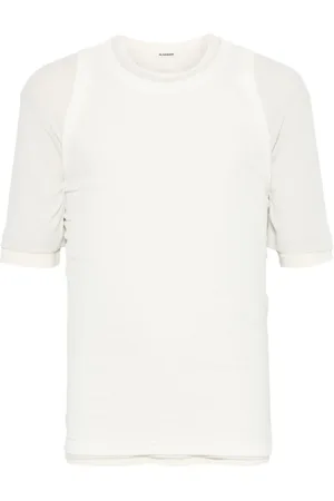 Jil Sander Top, Herre, Hvid, M, Casual T-shirt Kit