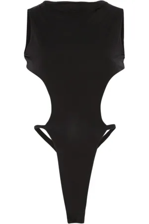 Entire Studios Top, Dame, Sort, S, Eco Bodysuit Pollution Control