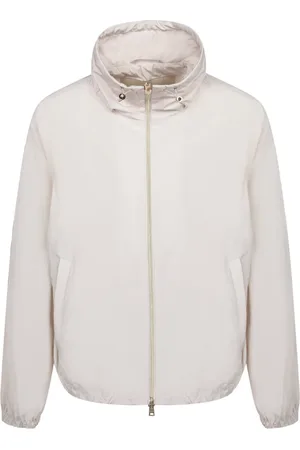 HERNO Jakke, Dame, Hvid, M, Uld, Ny Techno Taffeta Jakke
