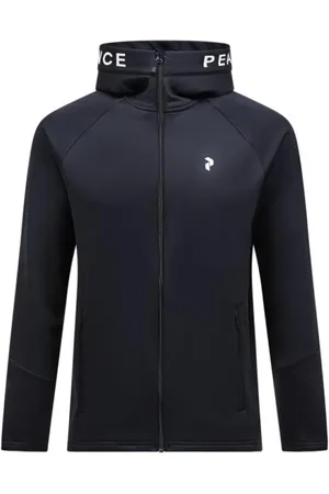 Peak Performance Jakke, Dame, Sort, M, Uld, Zip Hood Rider Jakke