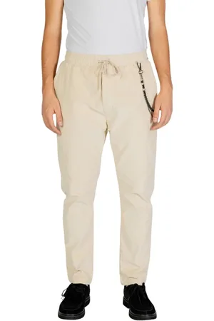 GIANNI LUPO Bukser, Herre, , L, Bomuld, Creme Bomuld Jeans & Bukser Kollektion