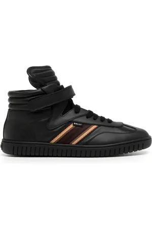 Bally Sko, Herre, Sort, 43 EU, Uld, Sorte Casual Lukkede Flade Sneakers