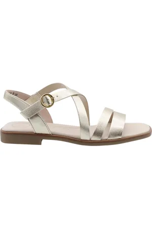 Paul Green Sko, Dame, Gul, 37 EU, Uld, Stilfulde Sandaler Valdas
