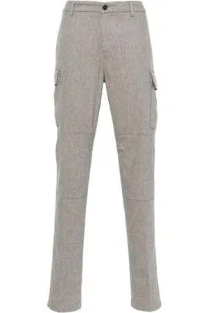 ELEVENTY Bukser, Herre, , W36, Uld, Uld Cashmere Casual Cargo Bukser