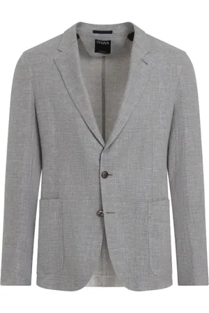 Ermenegildo Zegna Jakke, Herre, Grå, XL, Formel Jakke