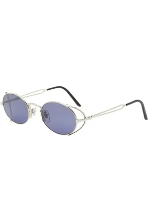 Jean Paul Gaultier Tilbehør, Herre, Grå, ONE SIZE, Sølv Bue Lunette