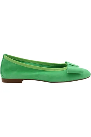 E mia Sko, Dame, Grøn, 39 EU, Ballerina Sko Kitzbuhel Stil