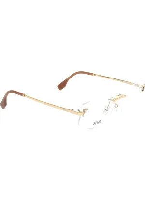 Fendi Tilbehør, unisex, Gul, ONE SIZE, Uld, Stilfulde solbriller med unikt design