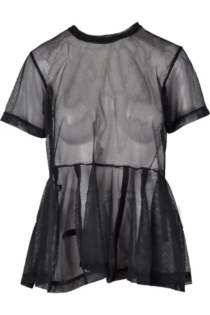 Comme des Garçons Kjole, Dame, Sort, S, Polyester, Polyester T-shirt