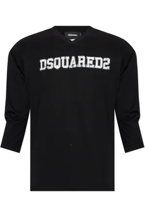 Dsquared2 Top, Herre, Sort, M, Bomuld, Langærmet T-shirt