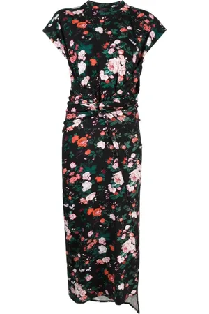 Paco rabanne Kjole, Dame, Flerfarvet, XS, Uld, Midi Dresses